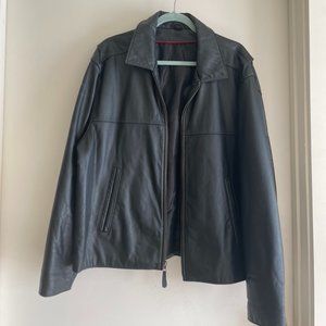 vintage genuine leather jacket